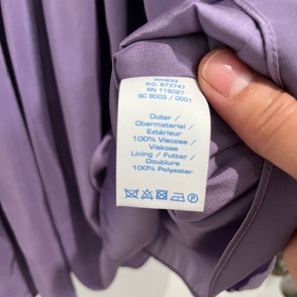 Boden Lavender Selina Dress Sz. 8 - Picture 6 of 9